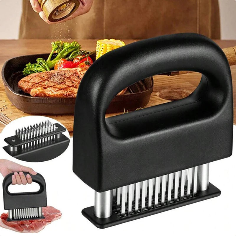 Meat Tenderizer With 48 Stainless Steel Blades