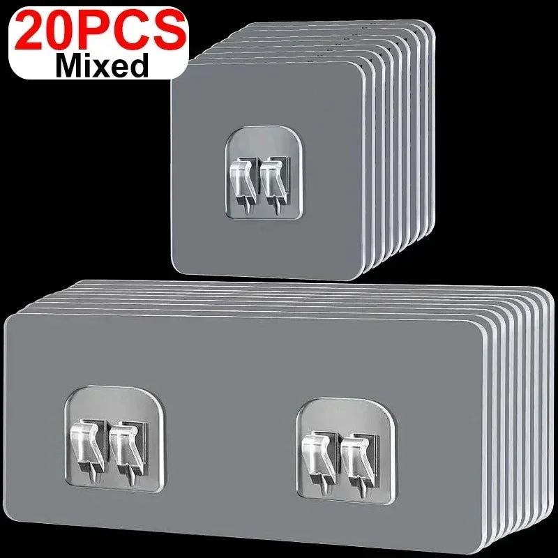 Self Adhesive Waterproof Wall Hook For Bathroom Kitchen