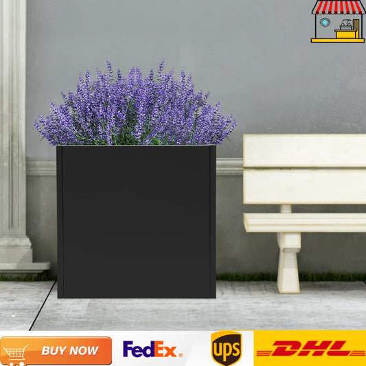 Metal Planter Boxes For Outdoor And Indoor Vegetables And Herbs