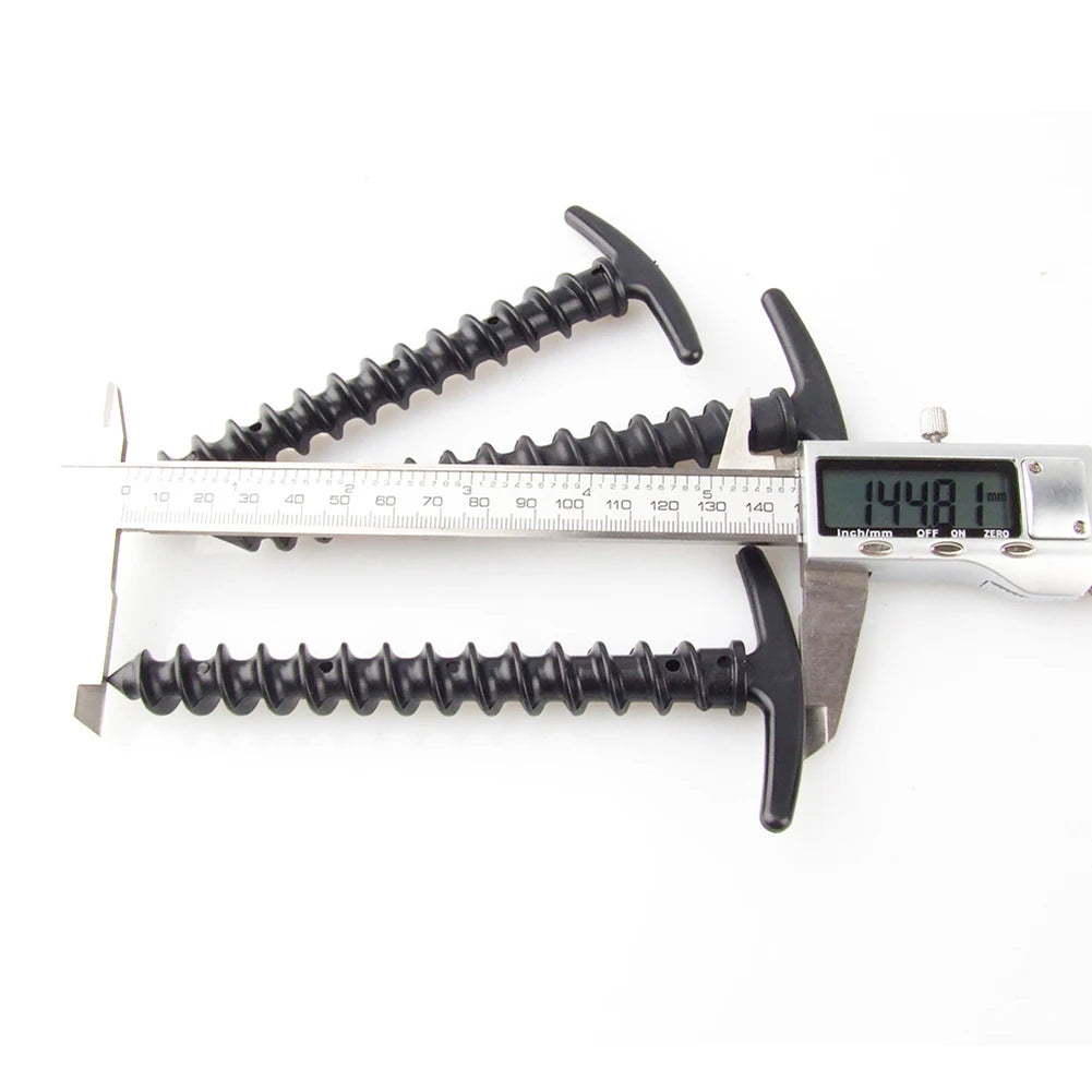 Windproof Fixed Screw Stakes Tent Pins Ten Pieces Pack