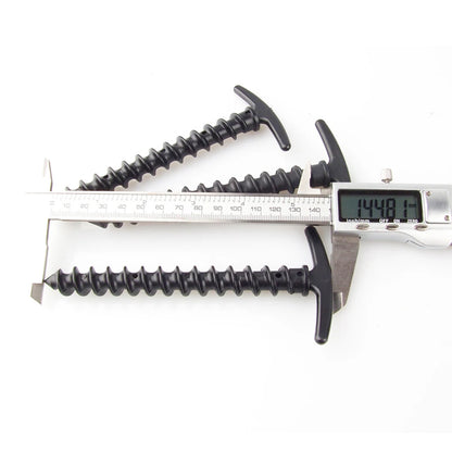 Windproof Fixed Screw Stakes Tent Pins Ten Pieces Pack