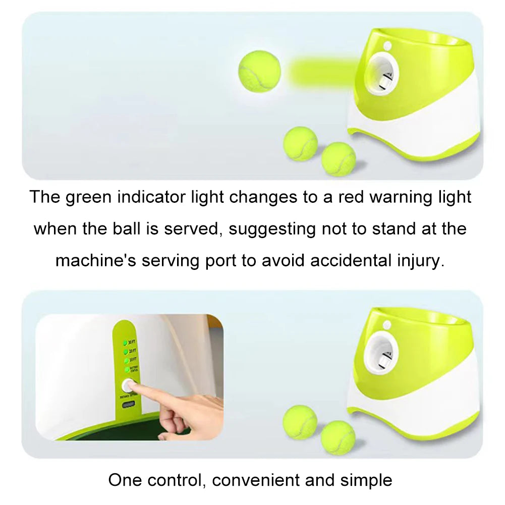 Mistys Garden Automatic Dog Ball Launcher Toy For Pets