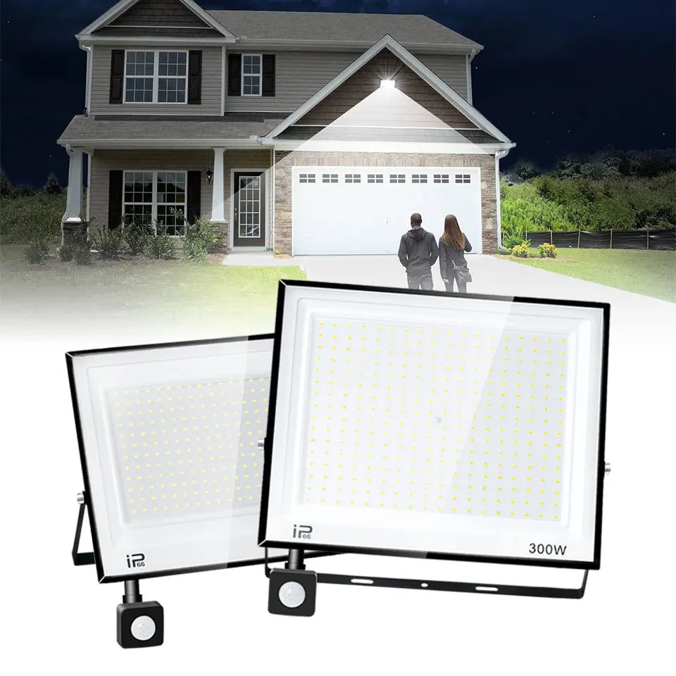 LED Flood Light Motion Sensor Outdoor Light LED 220V Led Lights Waterproof Outdoor Wall Light For Garden Decoration Outdoor Gate