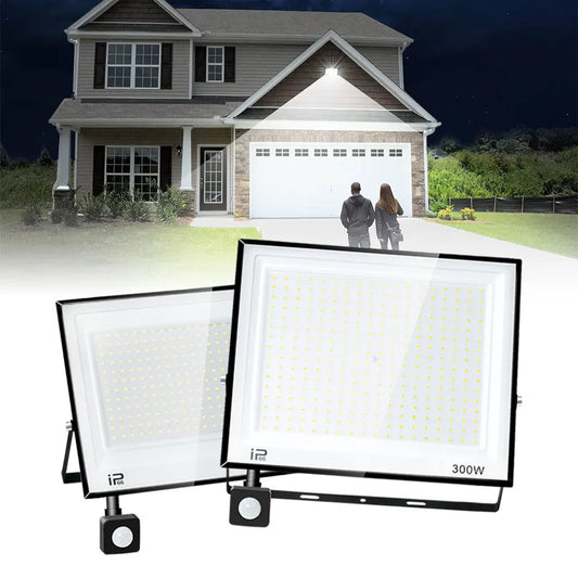 LED Flood Light Motion Sensor Outdoor Light LED 220V Led Lights Waterproof Outdoor Wall Light For Garden Decoration Outdoor Gate