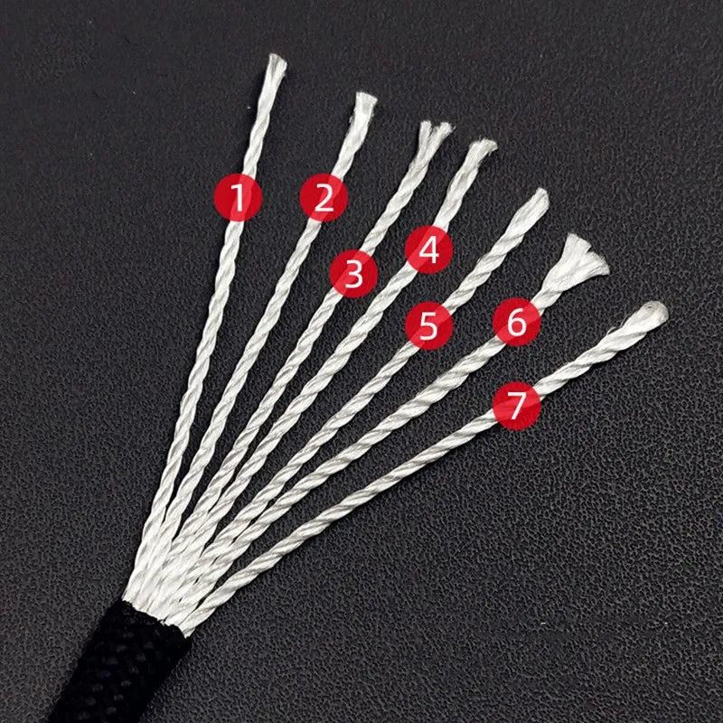 Paracord 550 Parachute Cord Outdoor Survival Rope Kit