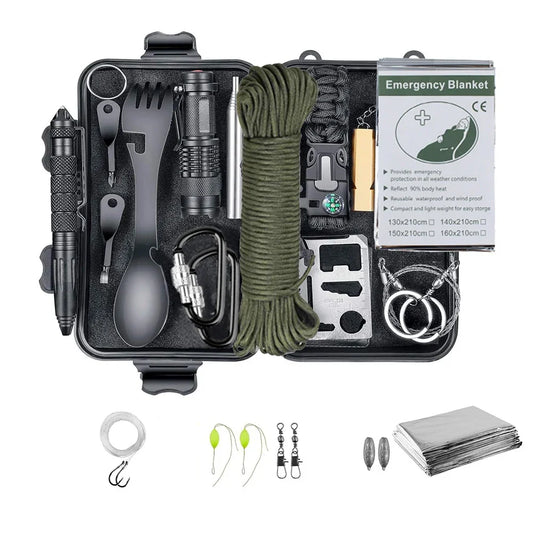 Choice Emergency Survival Kit Tactical Gear First Aid SOS Wilderness Adventure