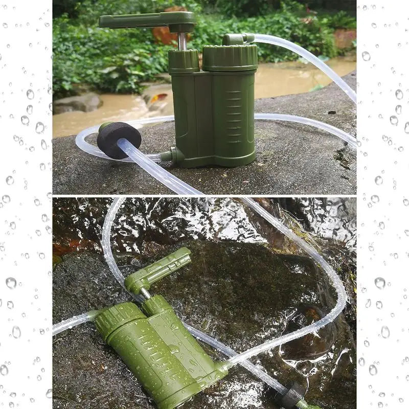 Hign Concerned Water Filter Hand Pump for Outdoor Survival
