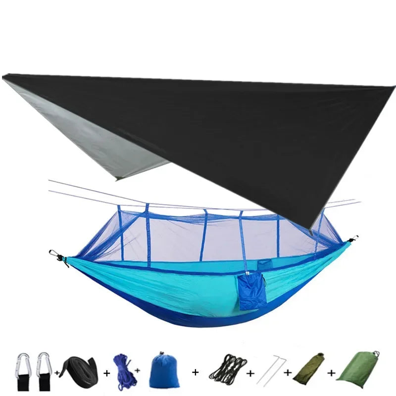 Swallowtail Lightweight Camping Hammock Canopy And Rain Fly