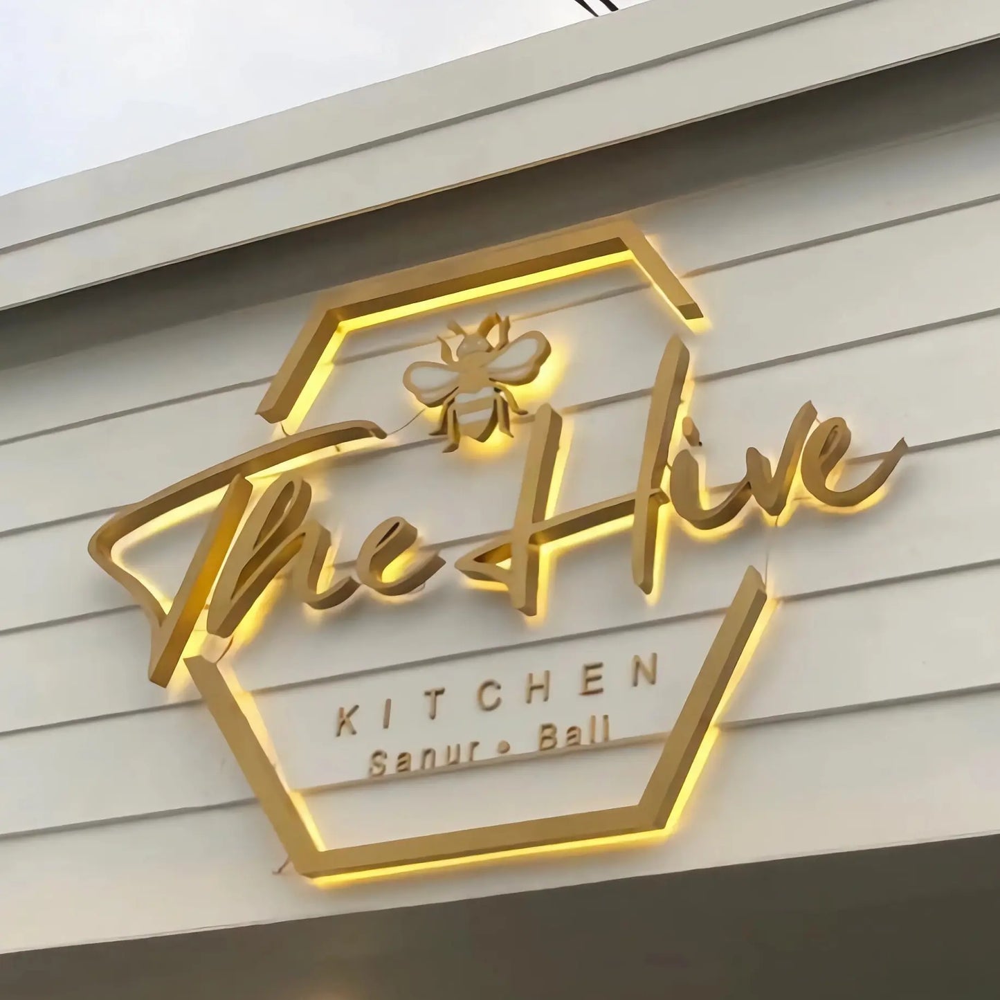 3D Backlit Logo Sign Custom Outdoor 3D Led Letters Storefront Company Logo Signs Store Front 3D Illuminated Letters Signs