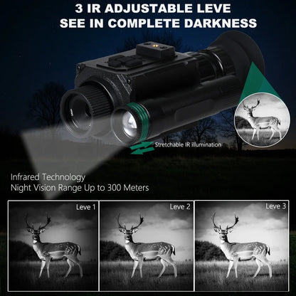 NK006 Night Vision Monocular With 5X Zoom