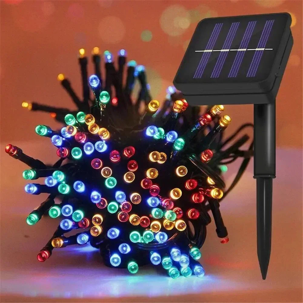 Outdoor Solar Light String LED Christmas Decoration,light String Solar Fairy Light Garden Christmas Decoration Light