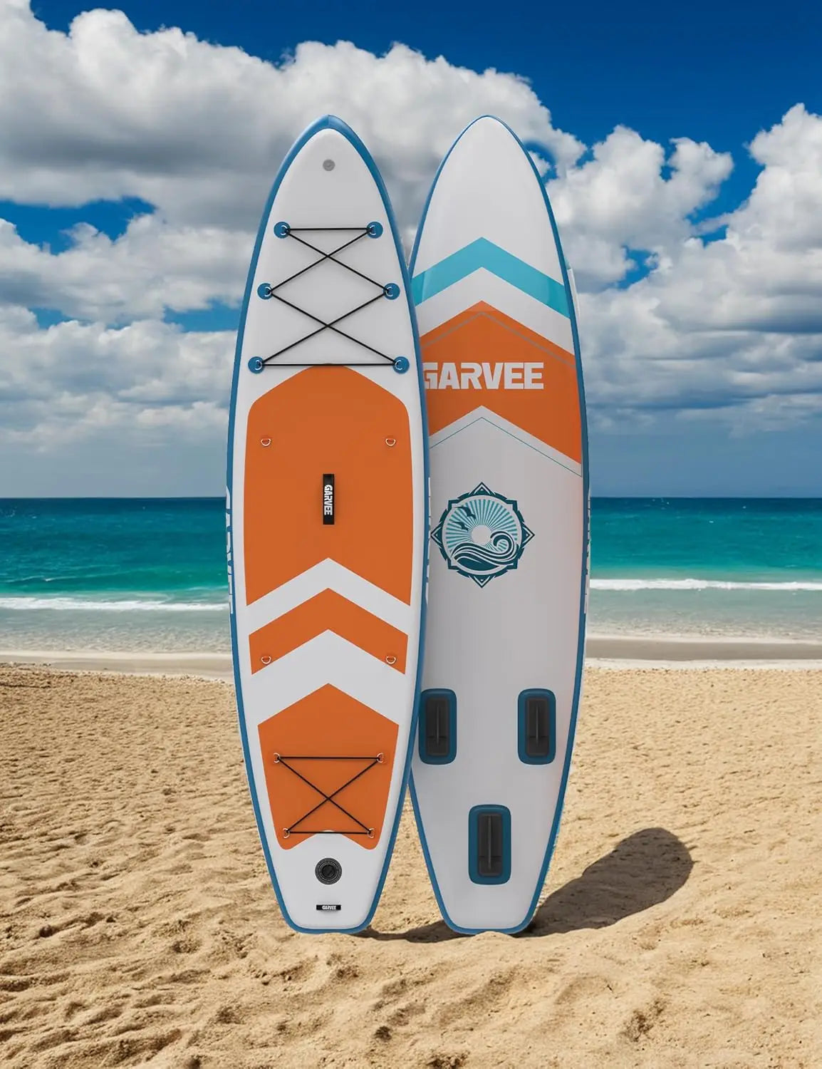Inflatable Stand Up Paddle Board With Premium Non Slip Deck