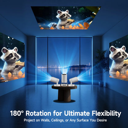 HY300 Pro Outdoor Projector With Android Bluetooth