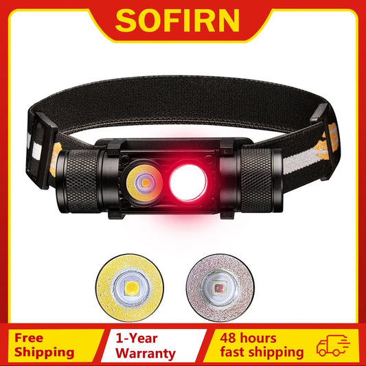Sofirn H25LR Headlamp 1200 Lumen Rechargeable LED Torch