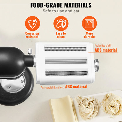 KitchenAid Pasta Attachment 3-in-1 Stainless Steel Roller Cutter Set