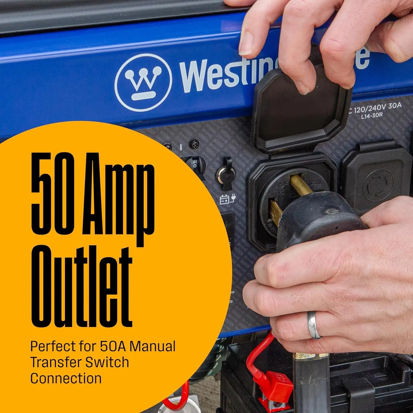 XMSJ 12500 Watt Dual Fuel Home Backup Portable Generator