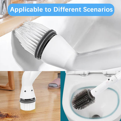 Cordless Electric Spin Scrubber Multi Surface Cleaner For Bathroom Kitchen