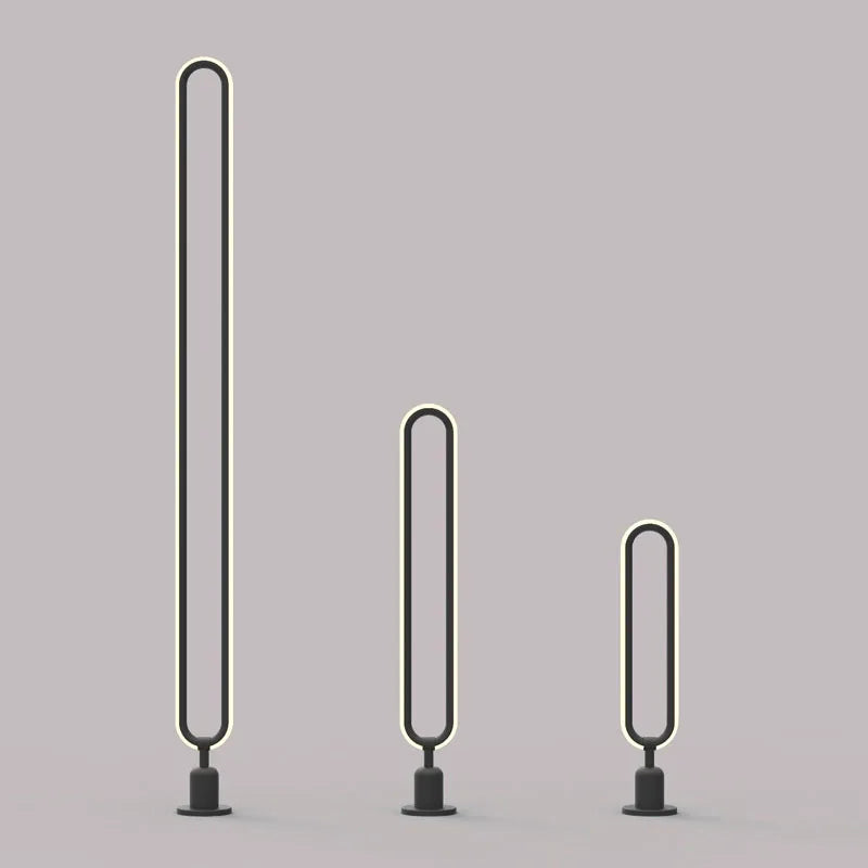 Outdoor LED Lawn Lamp AC110V 220V Waterproof Minimalist Round Street Light For Courtyard Villa Landscape Path Garden Lighting