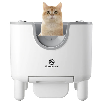 FuroomatePet Self Cleaning Litter Box Odor Control And Safety Features