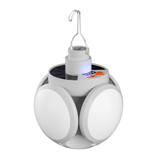 Shunmaii LED Solar Camping Light Bulb Lantern Rechargeable