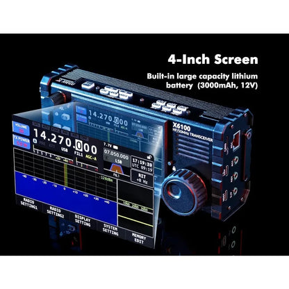 Xiegu X6100 HF Transceiver SDR Antenna Tuner