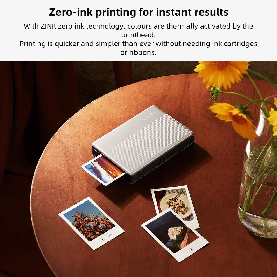 Xiaomi Portable Photo Printer 1S Bluetooth 5.2 Wireless