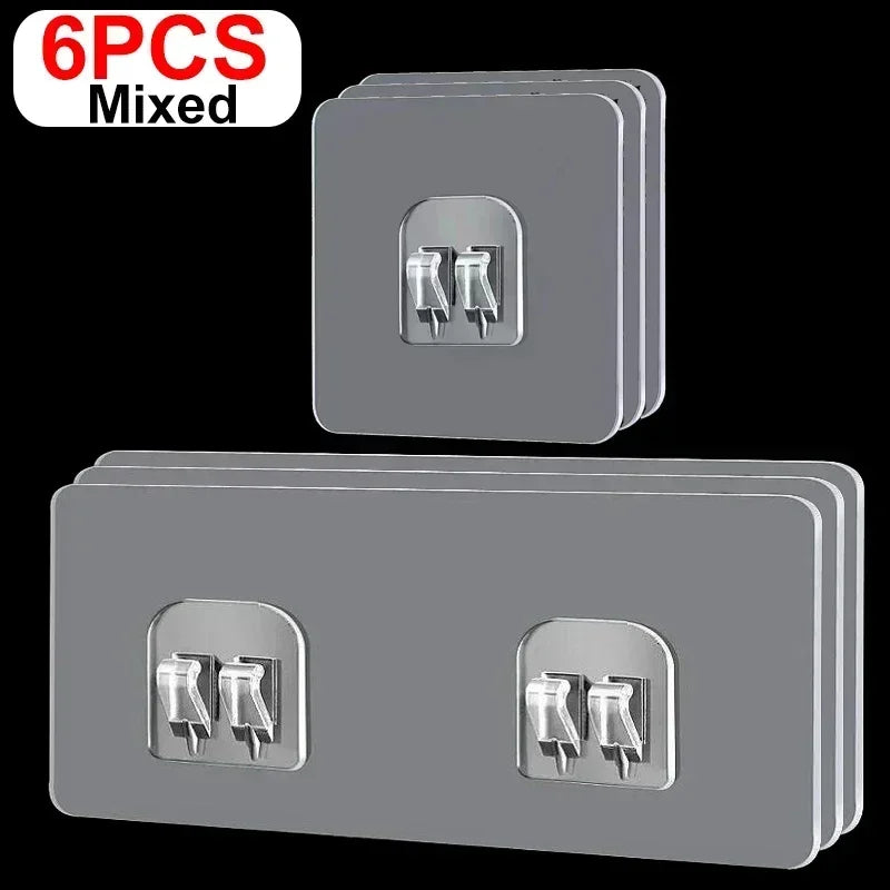 Self Adhesive Waterproof Wall Hook For Bathroom Kitchen