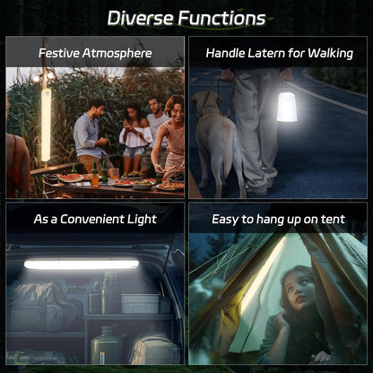 SLEROSS Rechargeable Waterproof Tent Spotlight For Outdoor Camping