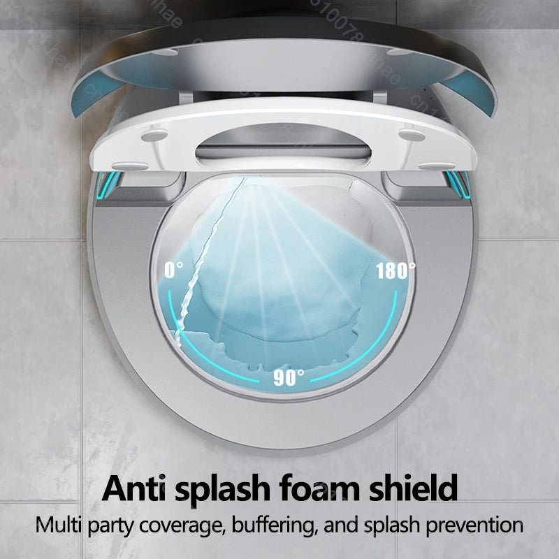 Buffer Smart Toilet Bidet With Auto Flush Heated Seat Remote