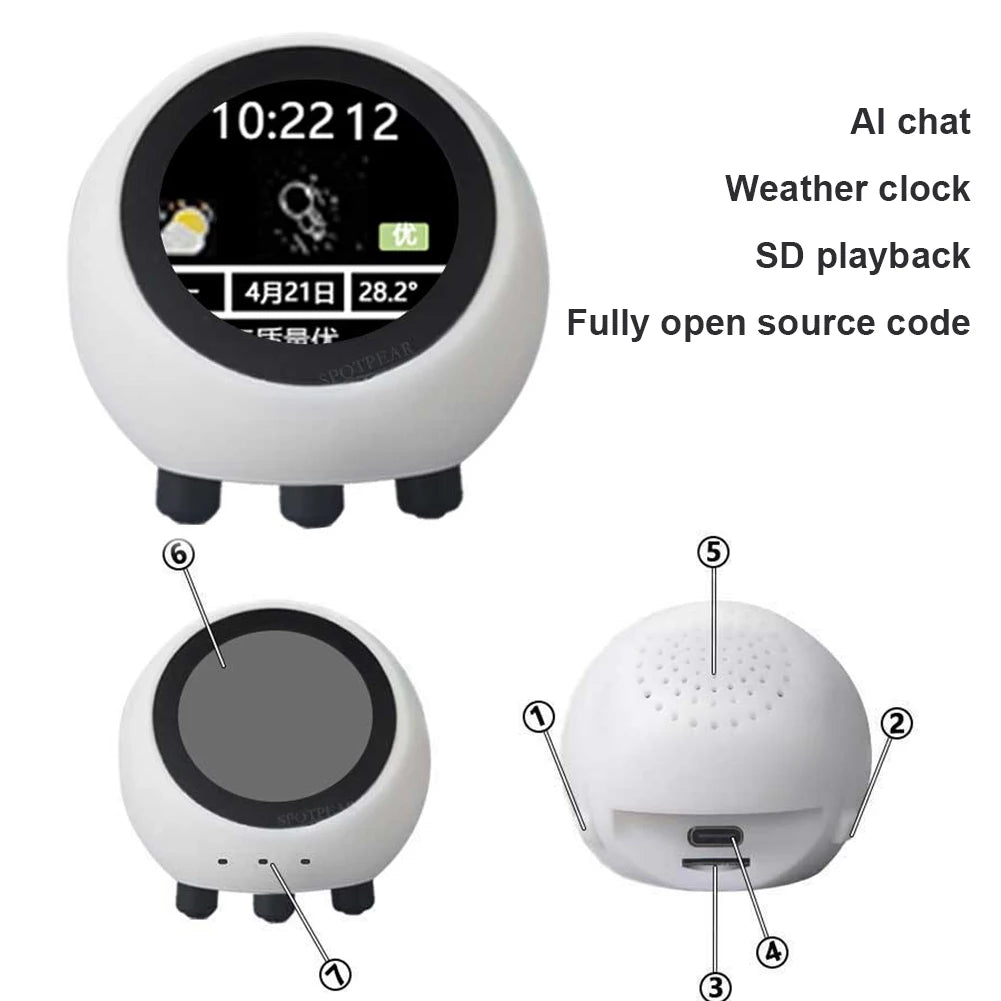 Shunmaii AI Voice Chat Robot ESP32 S3 Smart Home Assistant