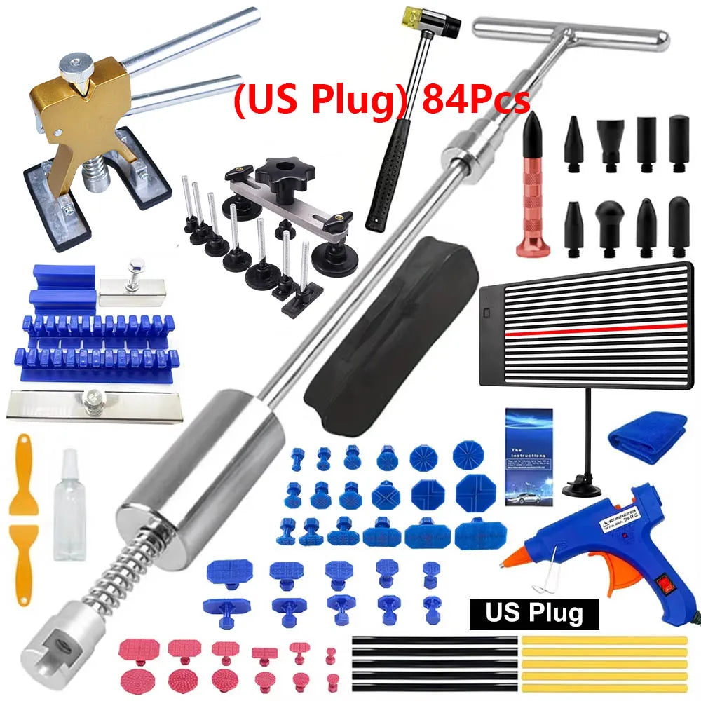 Dent Repair Kit Car Body Puller With Slide Hammer Tools