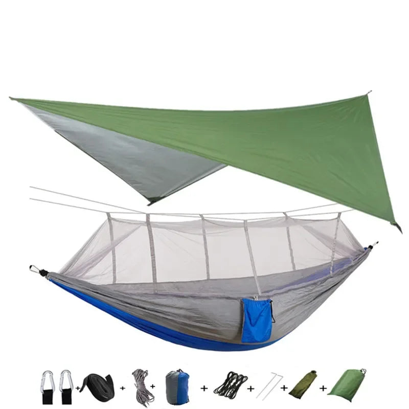 Swallowtail Lightweight Camping Hammock Canopy And Rain Fly
