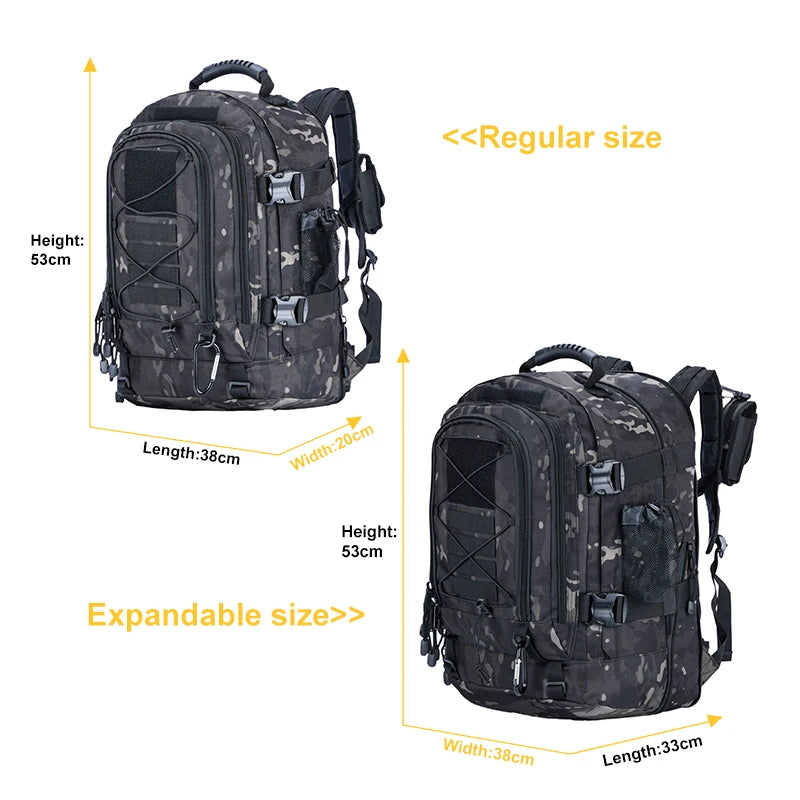 Durable Tactical Backpack Military Assault 3 Day Bug Out Bag