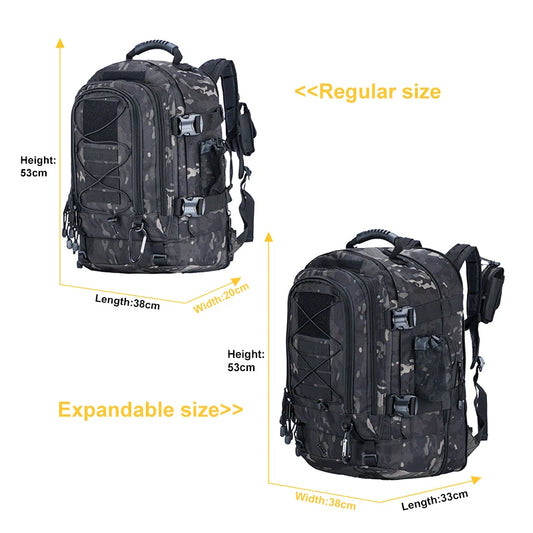 Durable Tactical Backpack Military Assault 3 Day Bug Out Bag
