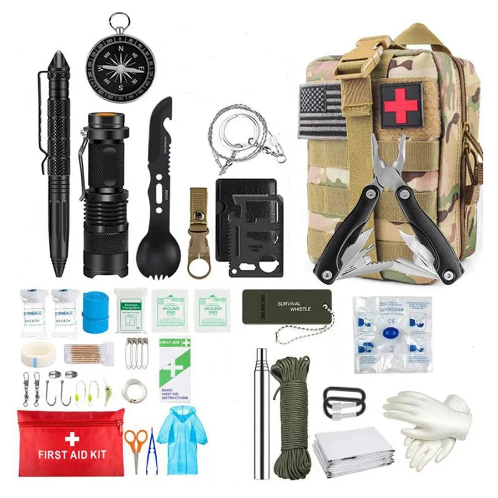 Choice Survival First Aid Kit Molle Outdoor Trauma Bag Emergency