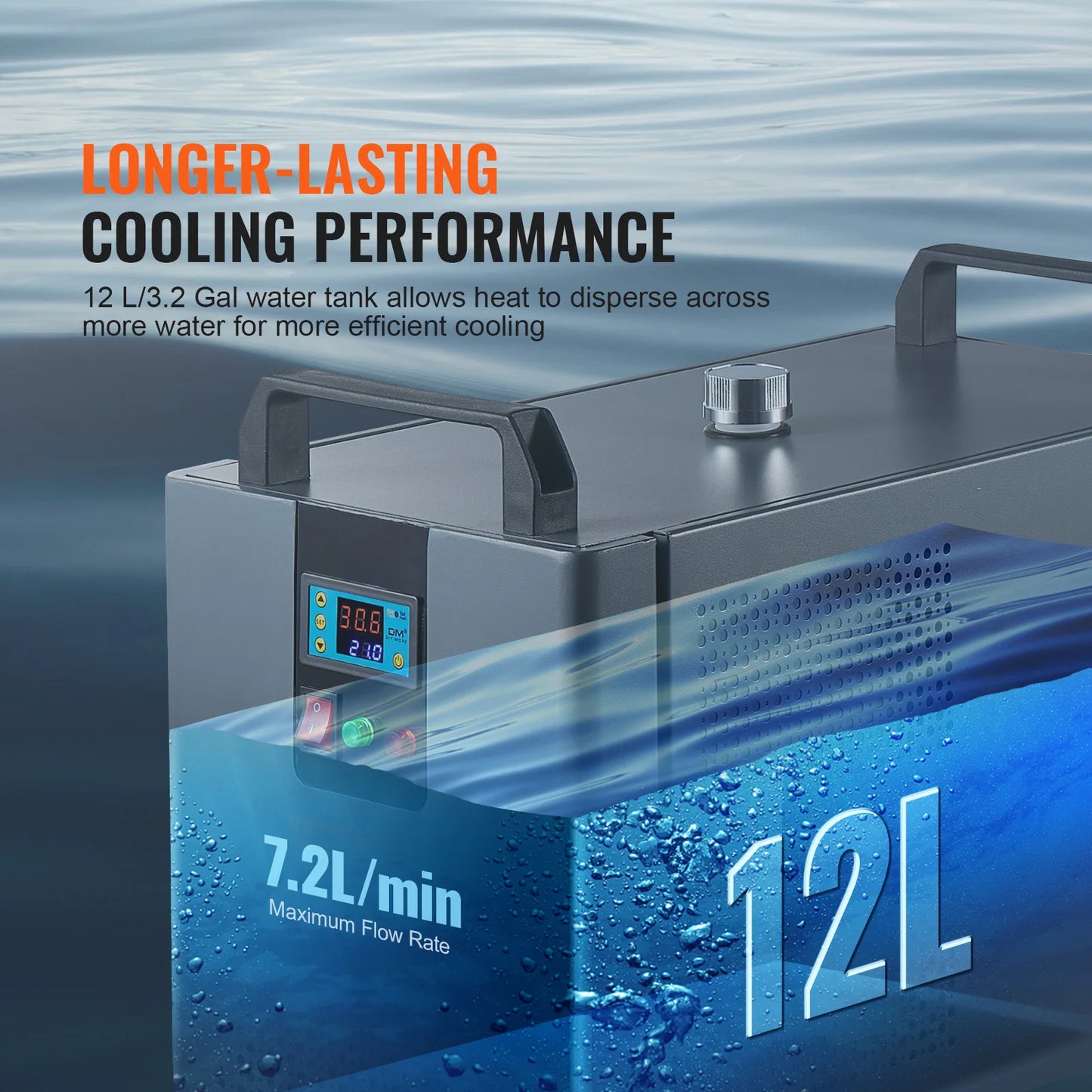 Succebuy KH6000 Water Chiller 200W for CO2 Laser Engraving