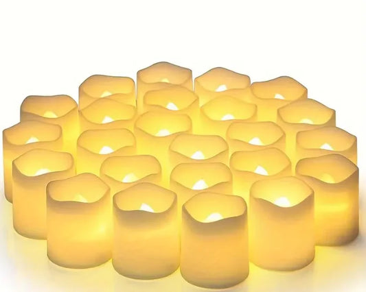 24-Pack Flameless LED Tea Lights