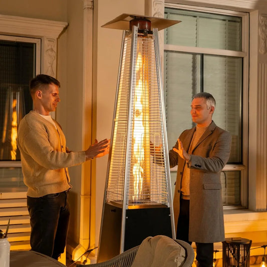 Hign Concerned Outdoor Propane Heater 48000 BTU Pyramid