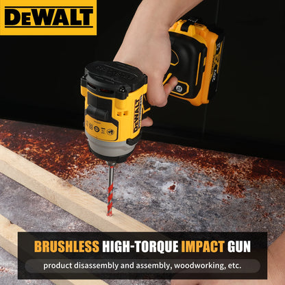 DeWalt DCF850 - 20V Lithium - Ion Cordless Impact Wrench - High Torque, Rechargeable Power Tool for Pros & DIYers