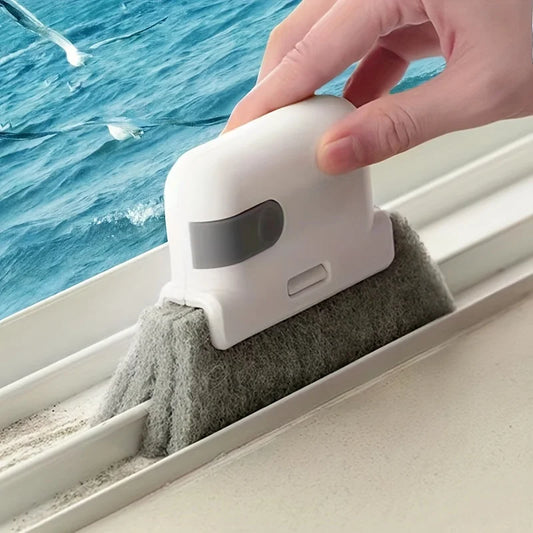 Universal Window Rail Cleaning Brush for Narrow Gaps
