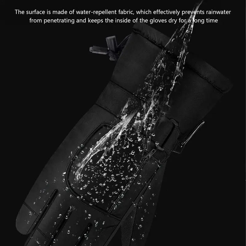 USB Heated Gloves For Winter Outdoor Cold Weather Waterproof