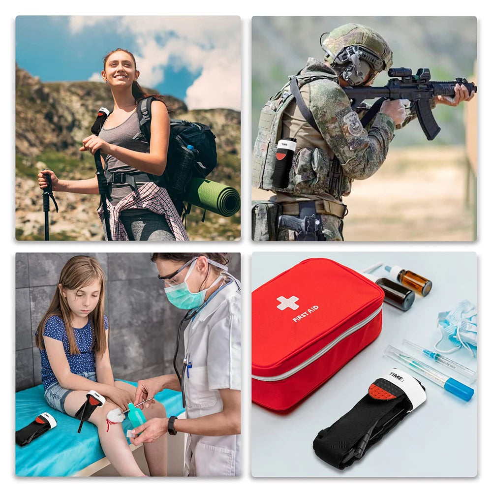 5/10/25 Pcs Emergency Tourniquet Outdoor Portable First Aid Quick Slow Release Tourniquets CAT Medical Tactical Equipment