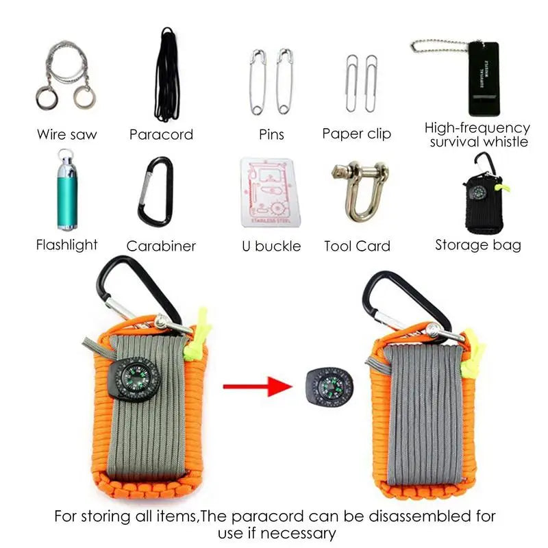 Hign Concerned Outdoor Survival Kit First Aid Emergency