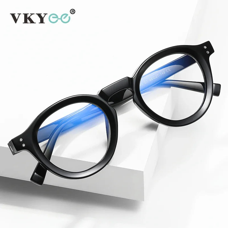 VICKY Classical Men's Prescription Glasses TR90 Reading Glasses Anti Blue Ray Glasses Frame Men Customize  Prescription Eyewear