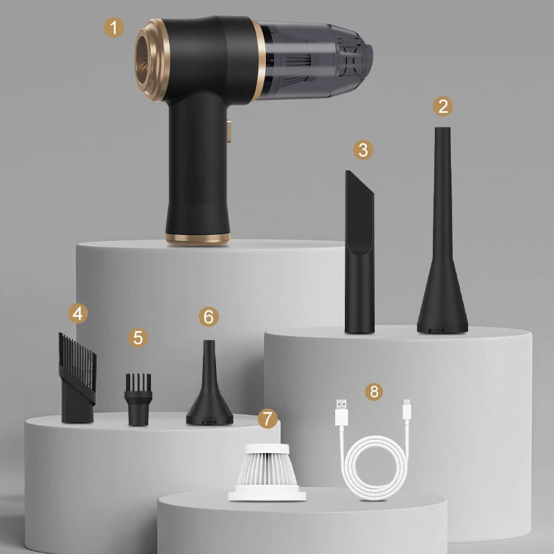 Wireless Car Vacuum Cleaner Portable High Power Function