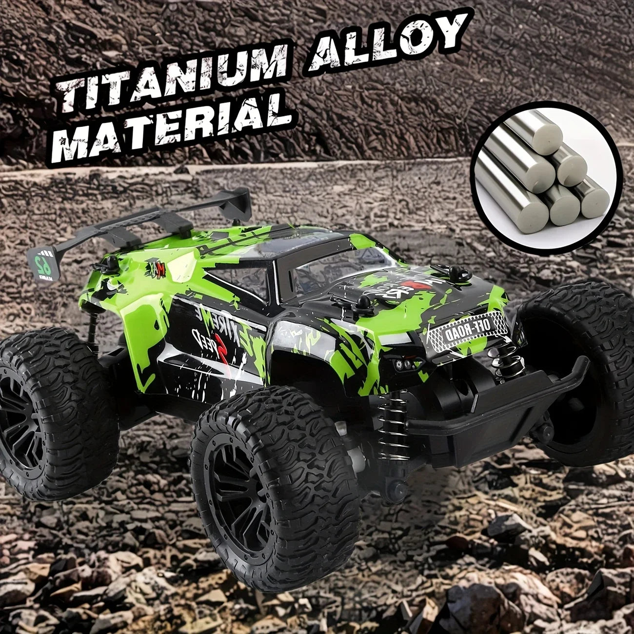 Off-Road RC Car With 2.4GHz Remote Control