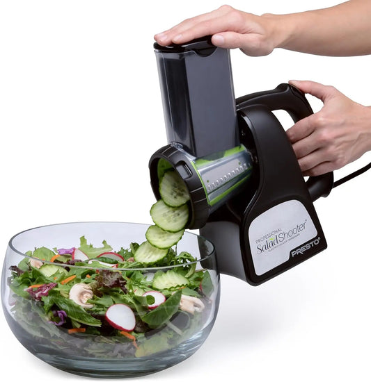 Professional Electric Salad Shooter Slicer And Shredder