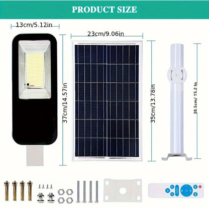 100W Solar LED Outdoor Light IP65 Waterproof Wall Or Pole