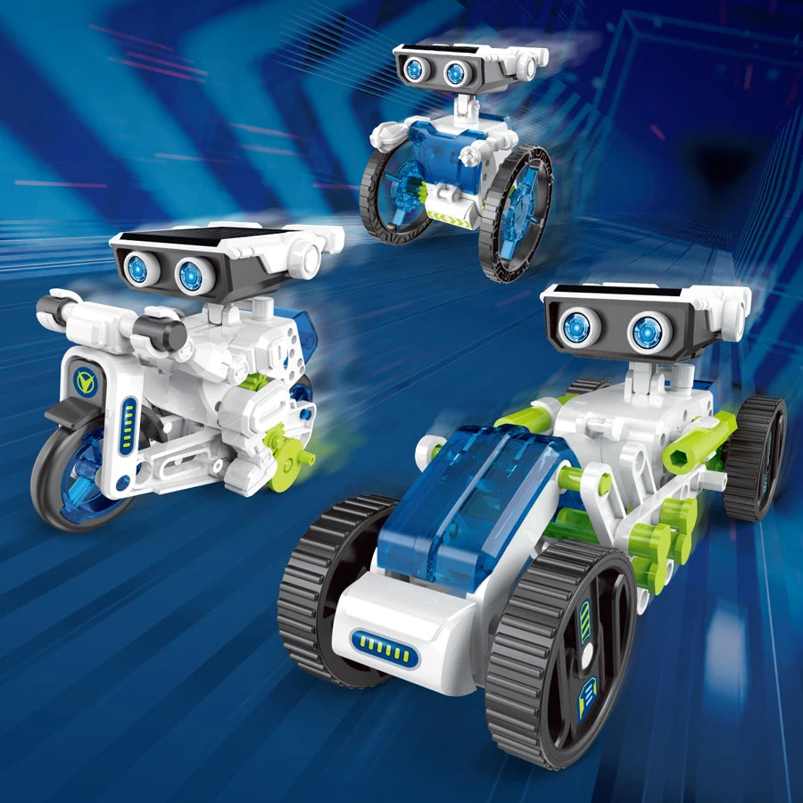 CONUSEA Solar Robot Toy 12 in 1 Educational Science Kit