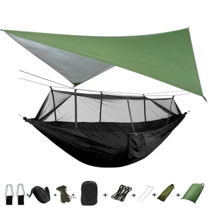 Swallowtail Lightweight Camping Hammock Canopy And Rain Fly